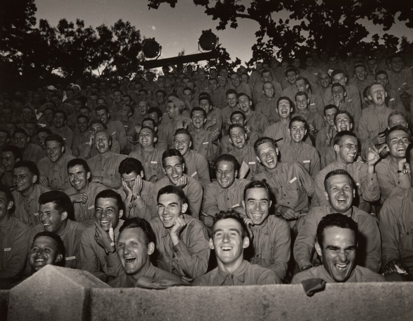 Pre-flight School, Future Naval Aviators Watching a Show, Chapel Hill, North Carolina