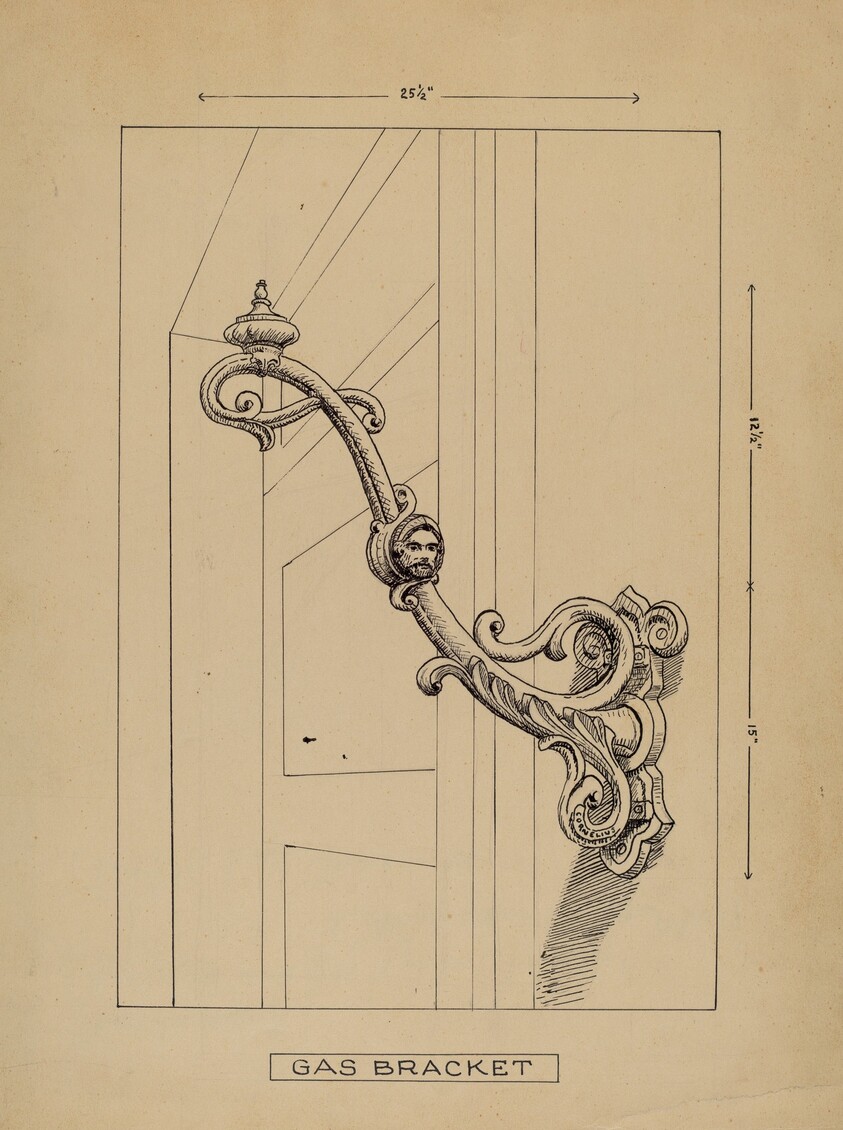 Cast Iron Lighting Brackets