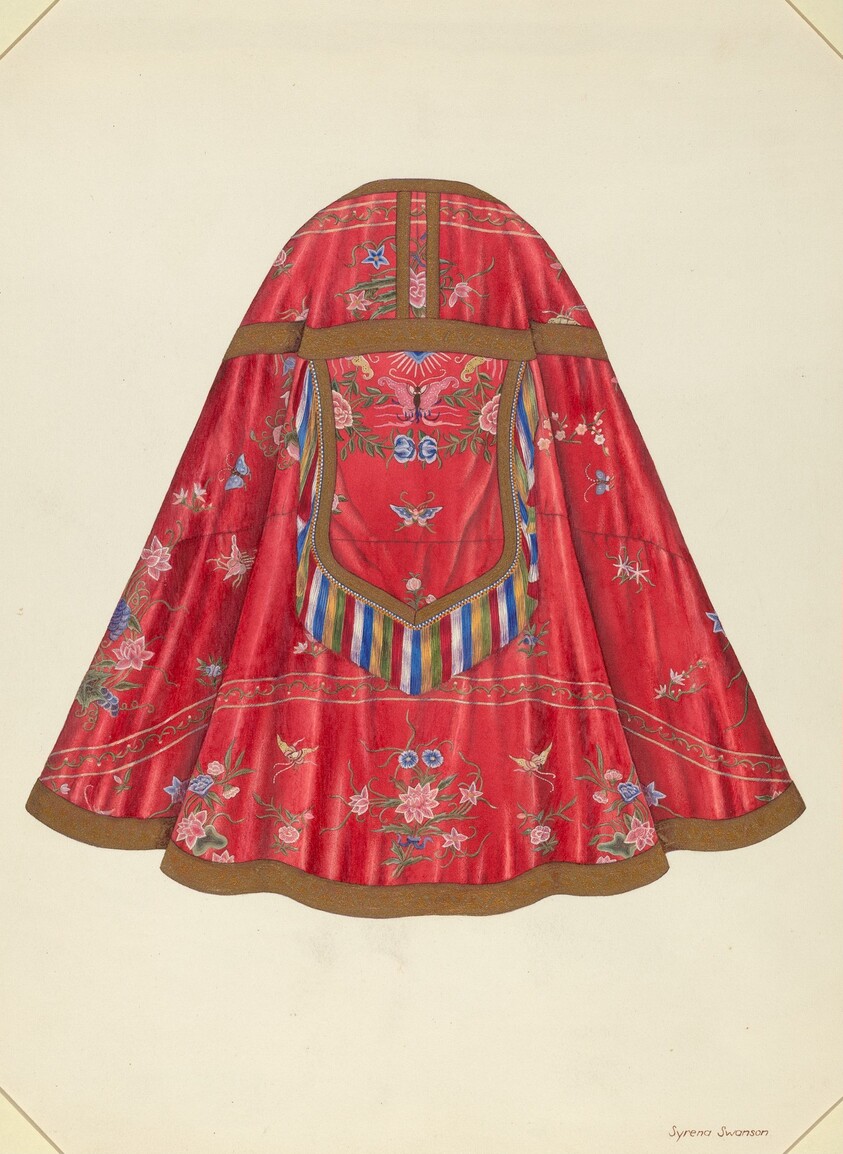 Ecclesiastical Vestment (back view)