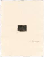 Flag from 1st Etchings, 2nd State, Jasper Johns, 1967-1969