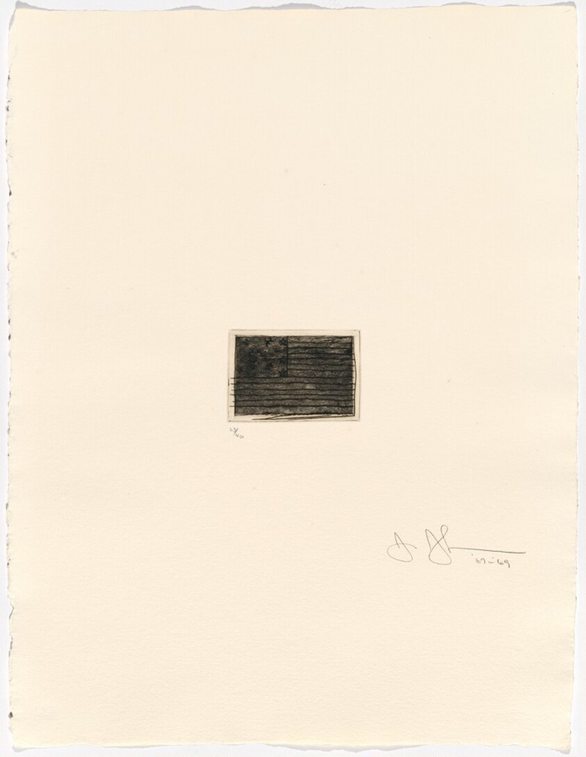 Flag from 1st Etchings, 2nd State