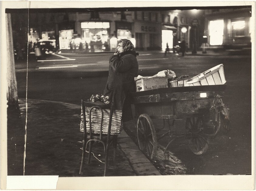Street vendor, Paris