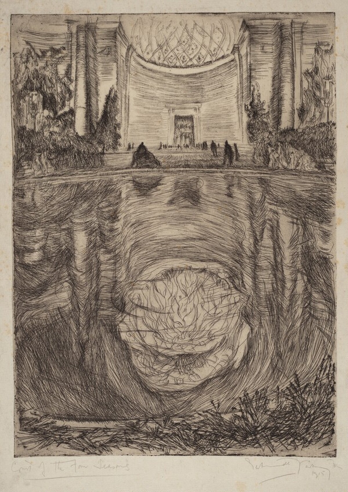 Court of the Four Seasons, Panama-Pacific Fair, San Francisco