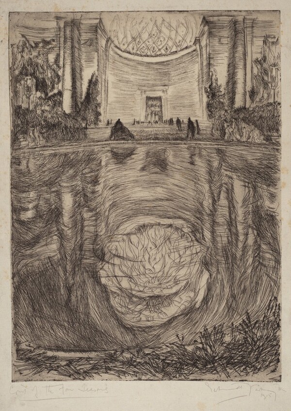 Court of the Four Seasons, Panama-Pacific Fair, San Francisco