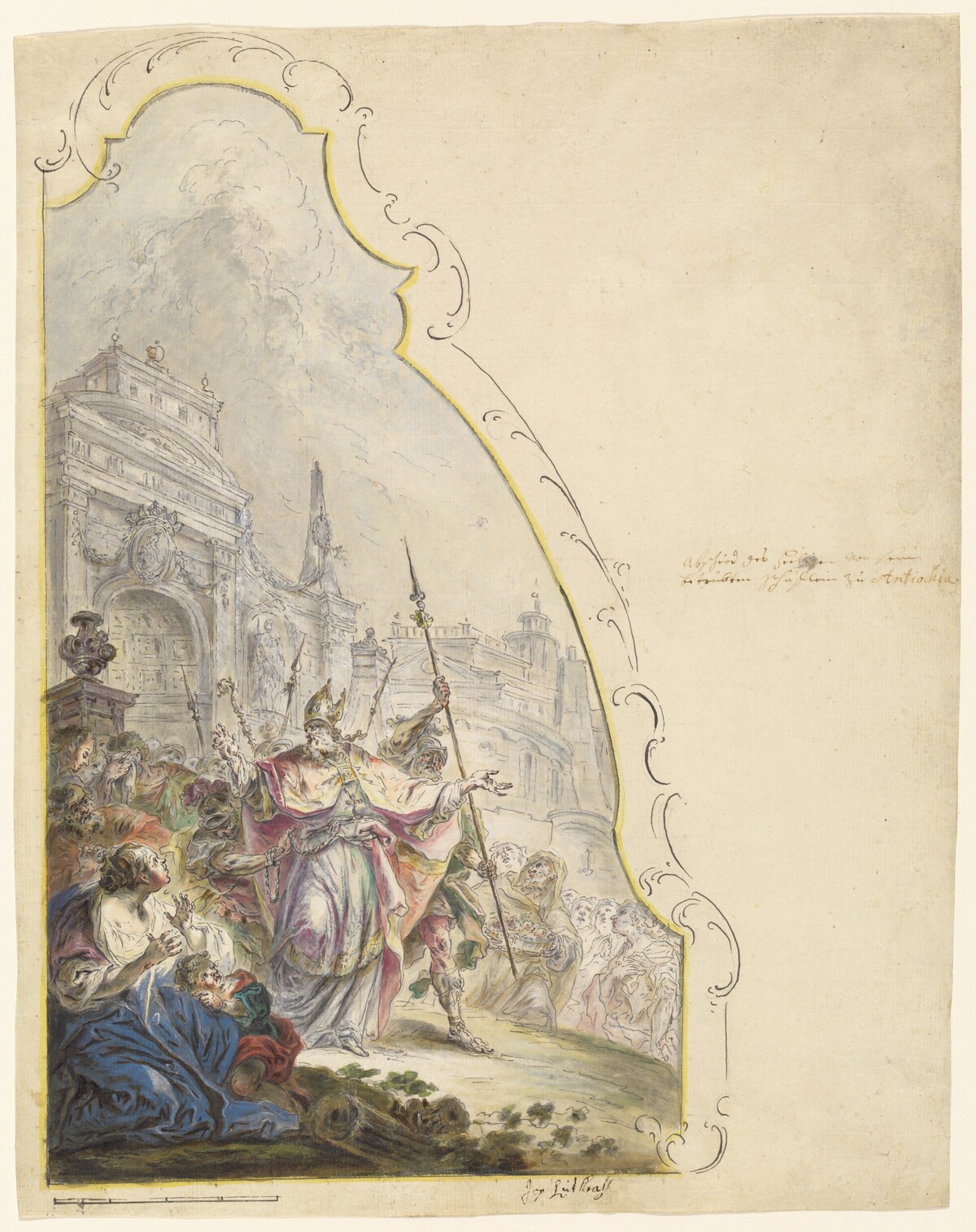Saint Ignatius Leaving Antioch