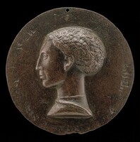 Leonello d'Este, 1407-1450, Marquess of Ferrara 1441 [obverse], Pisanello, c. 1441/1444