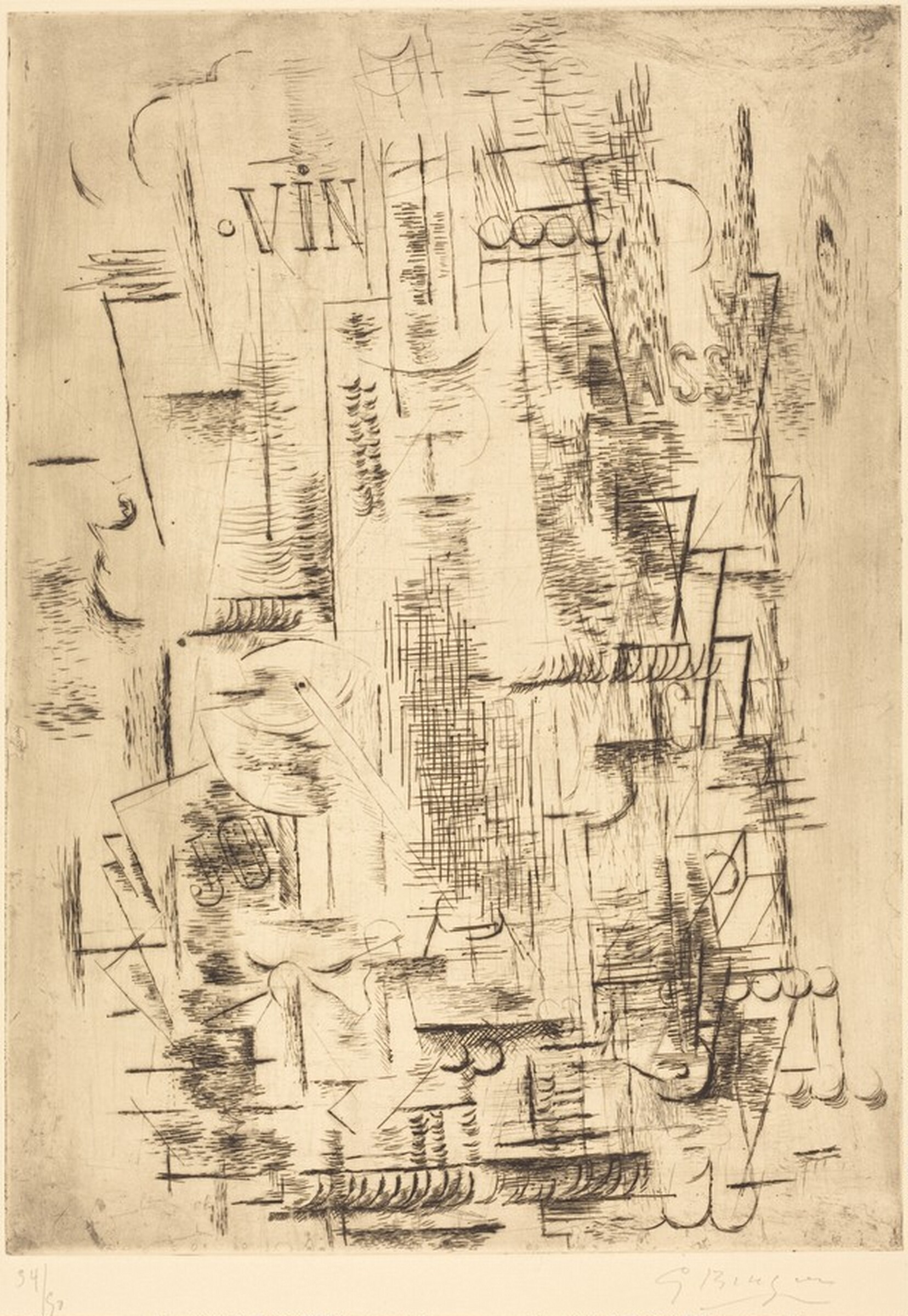 Bass, Georges Braque, 1911