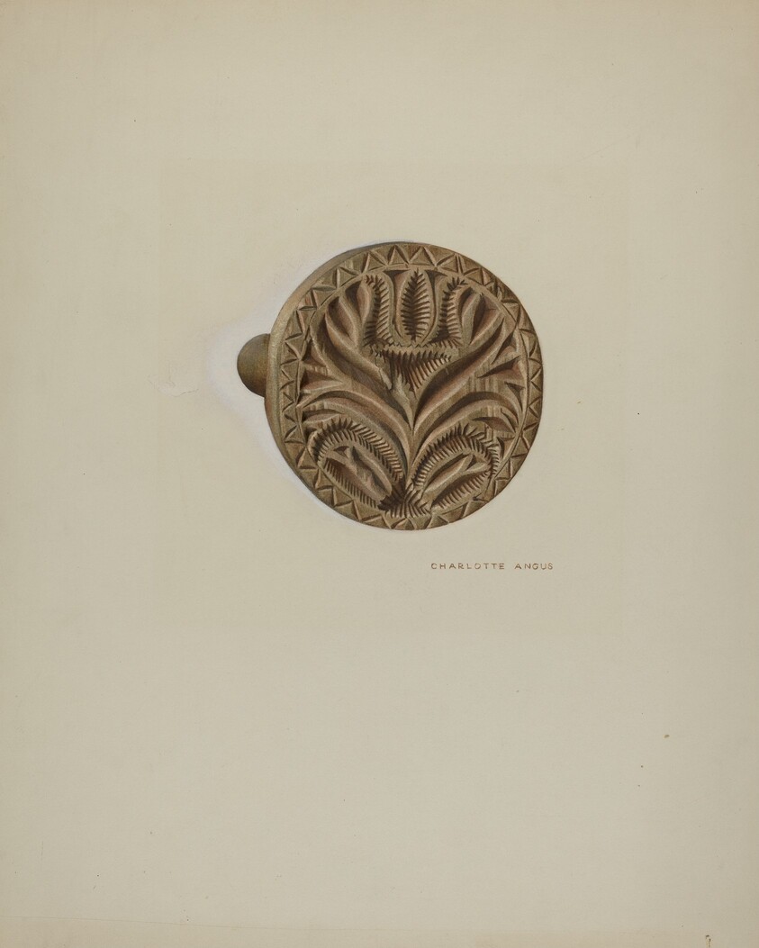 Pa. German Butter Mold