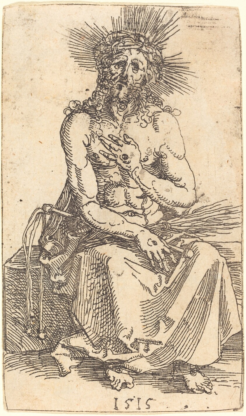 The Man of Sorrows Seated