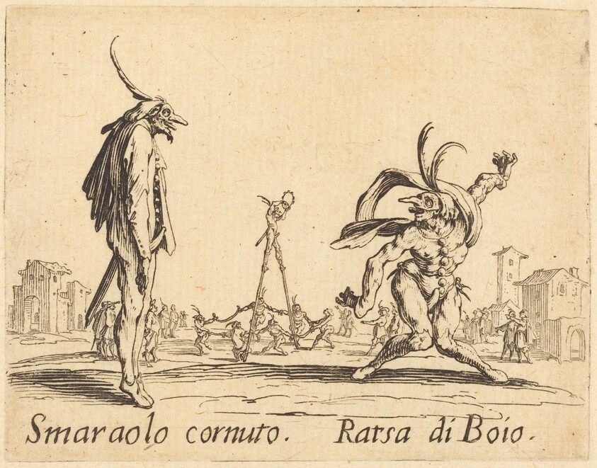Smaralo Cornuto and Ratsa di Boio