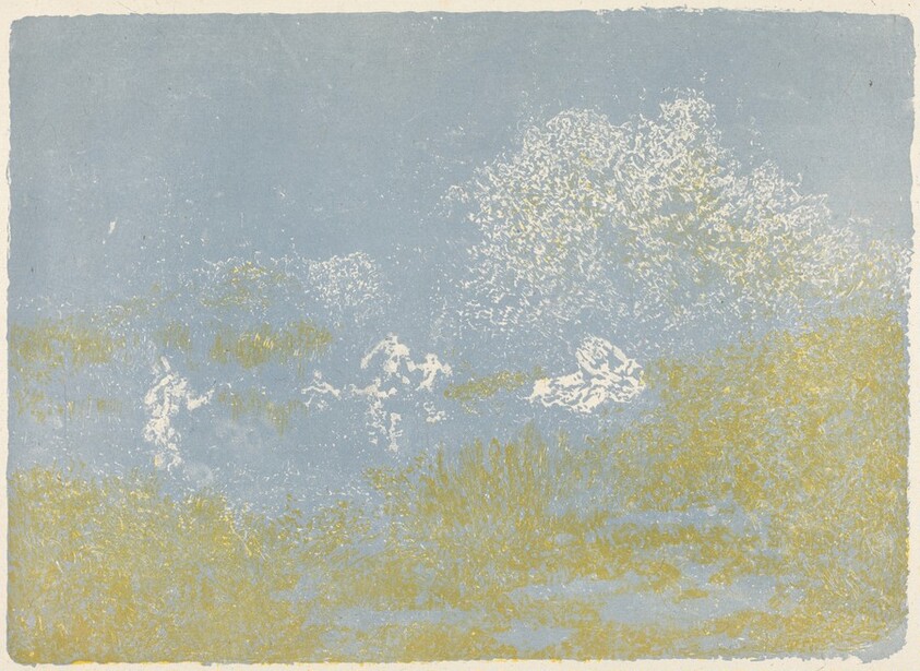 Nymphs in a Landscape