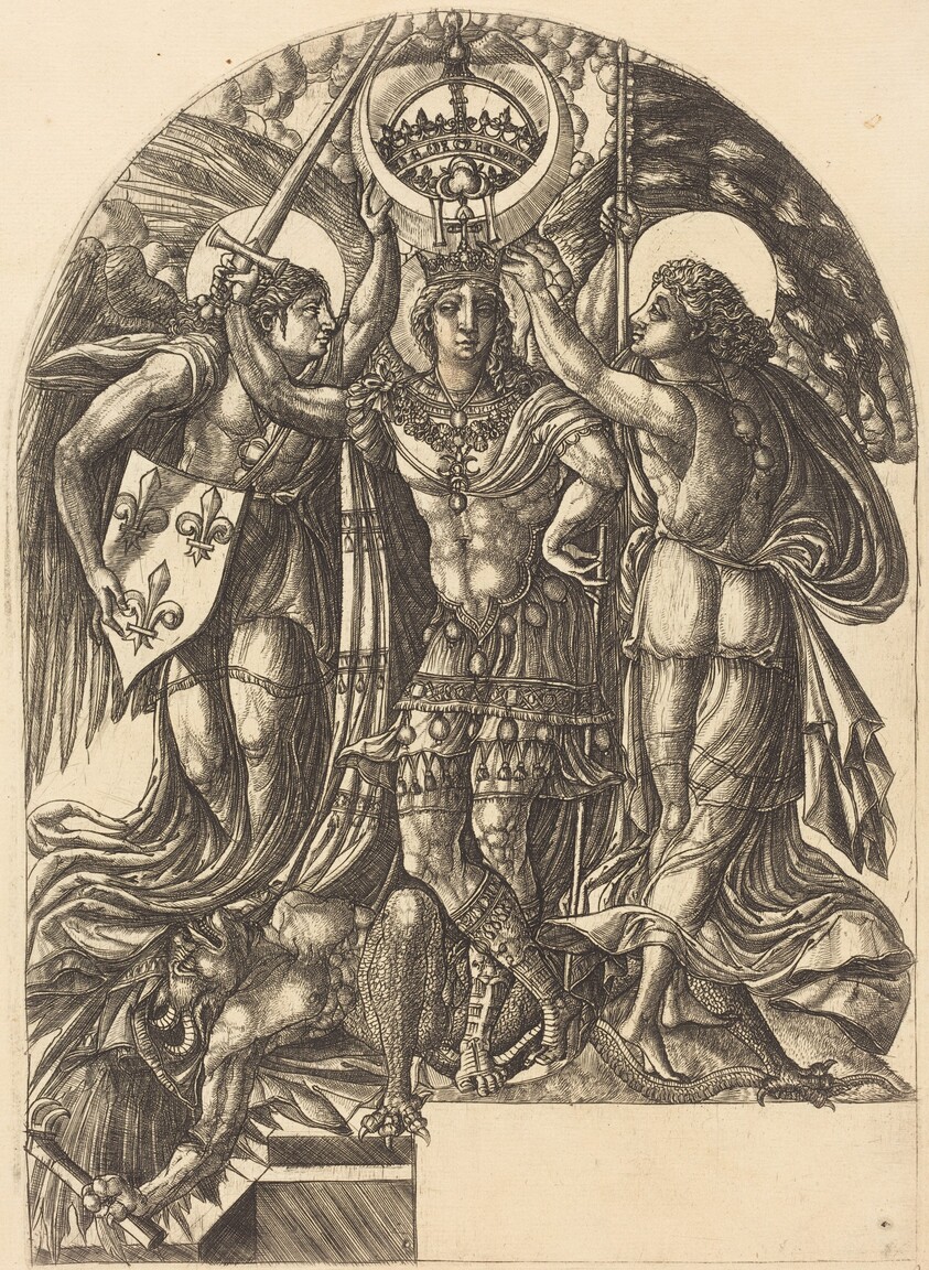 Henry II as the Victorious Saint Michael