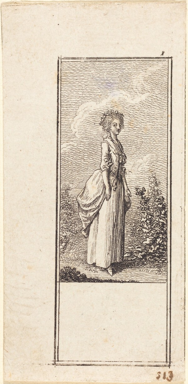 Girl with a Crown of Flowers