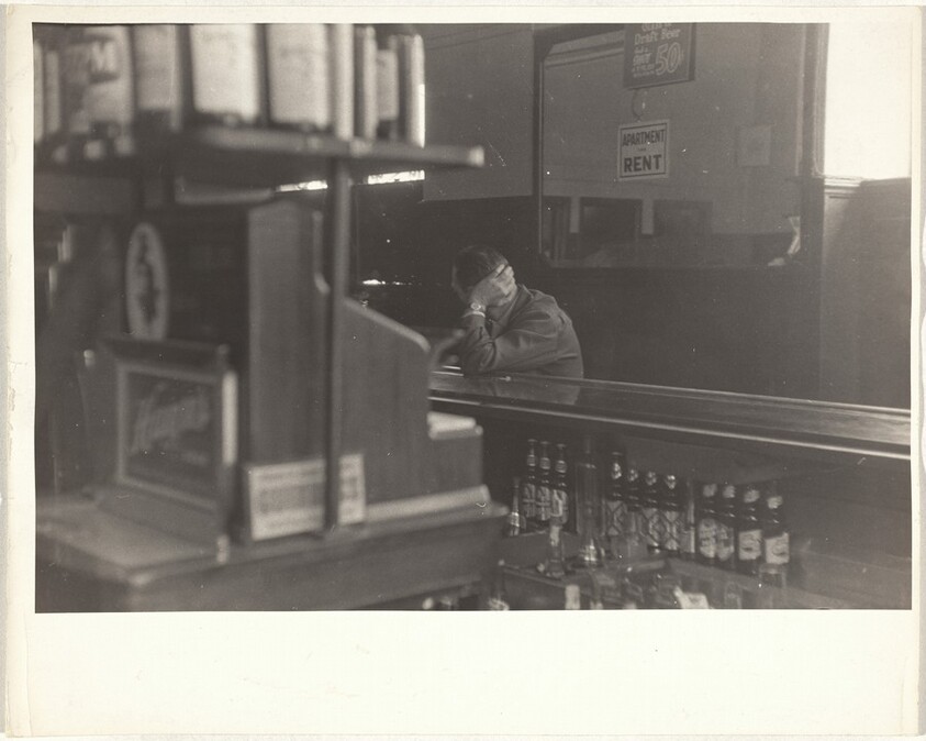 Man in bar--San Francisco