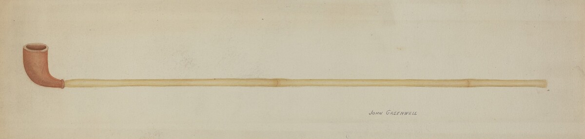 Shaker Clay Pipe