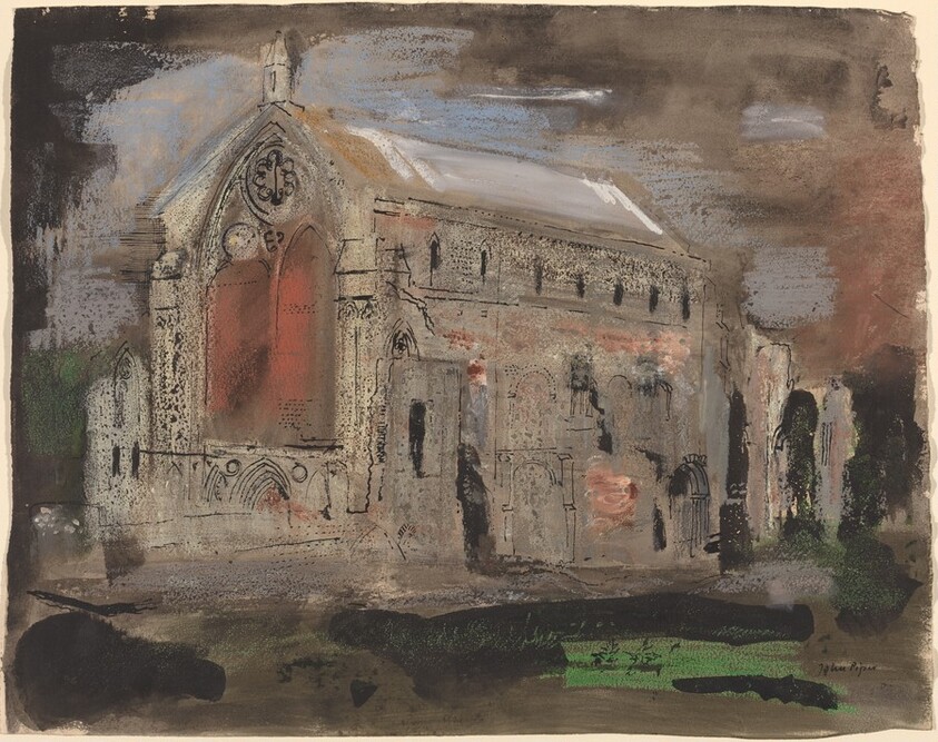 Binham Abbey: Southwest