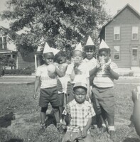 Untitled (Birthday party), American 20th Century, 1960s