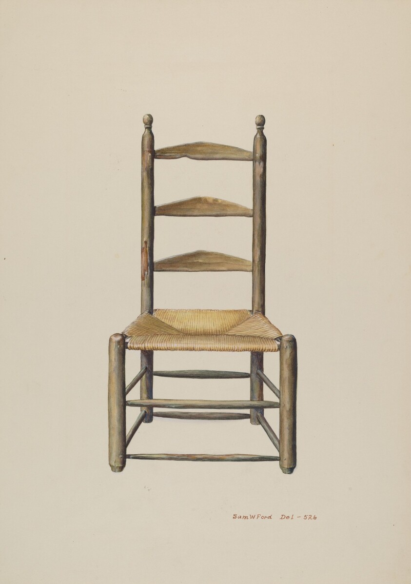 Pennsylvania Ladder Back Chair