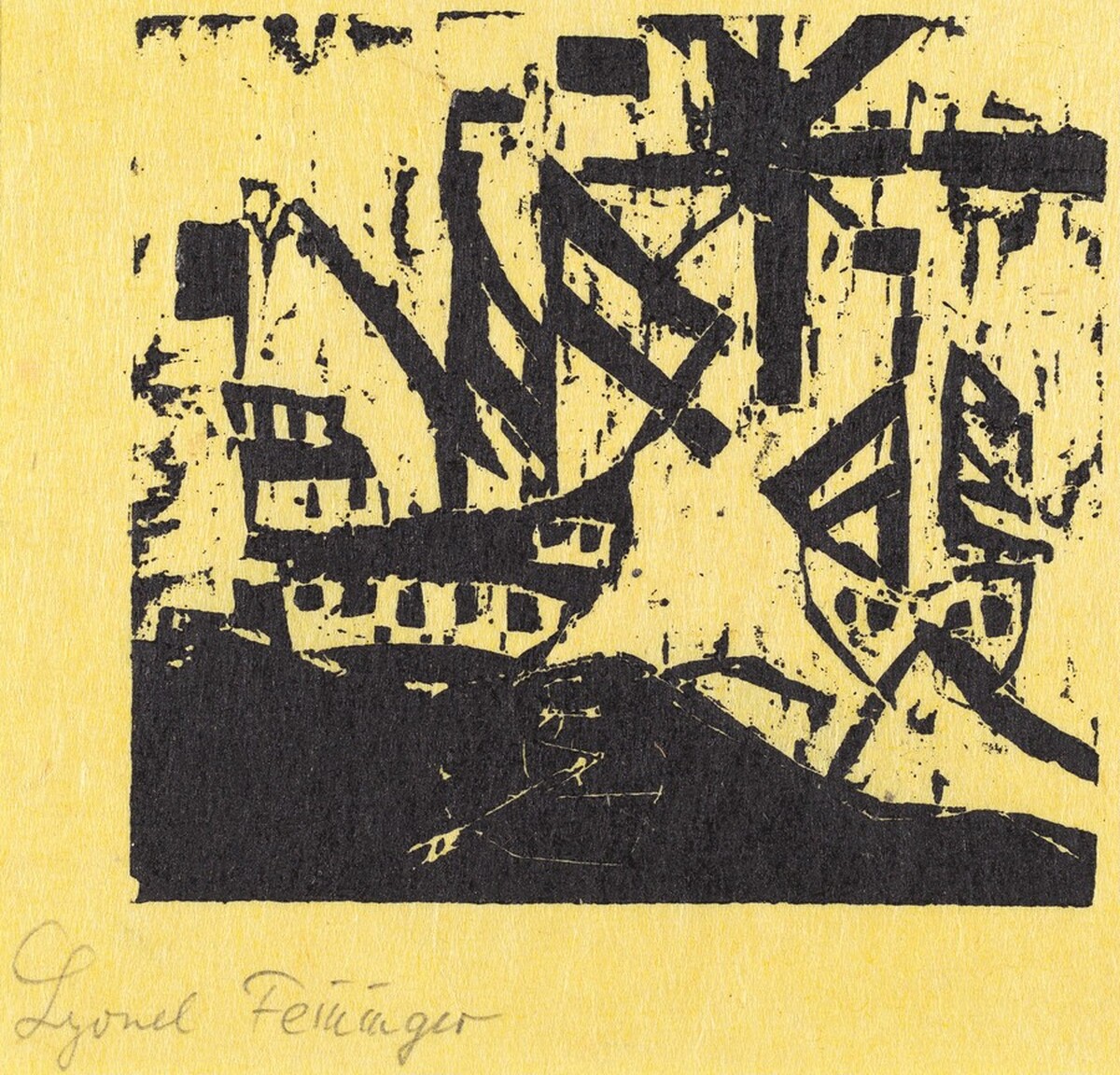 Ships and Sun, 1 (Schiffe und Sonne, 1)