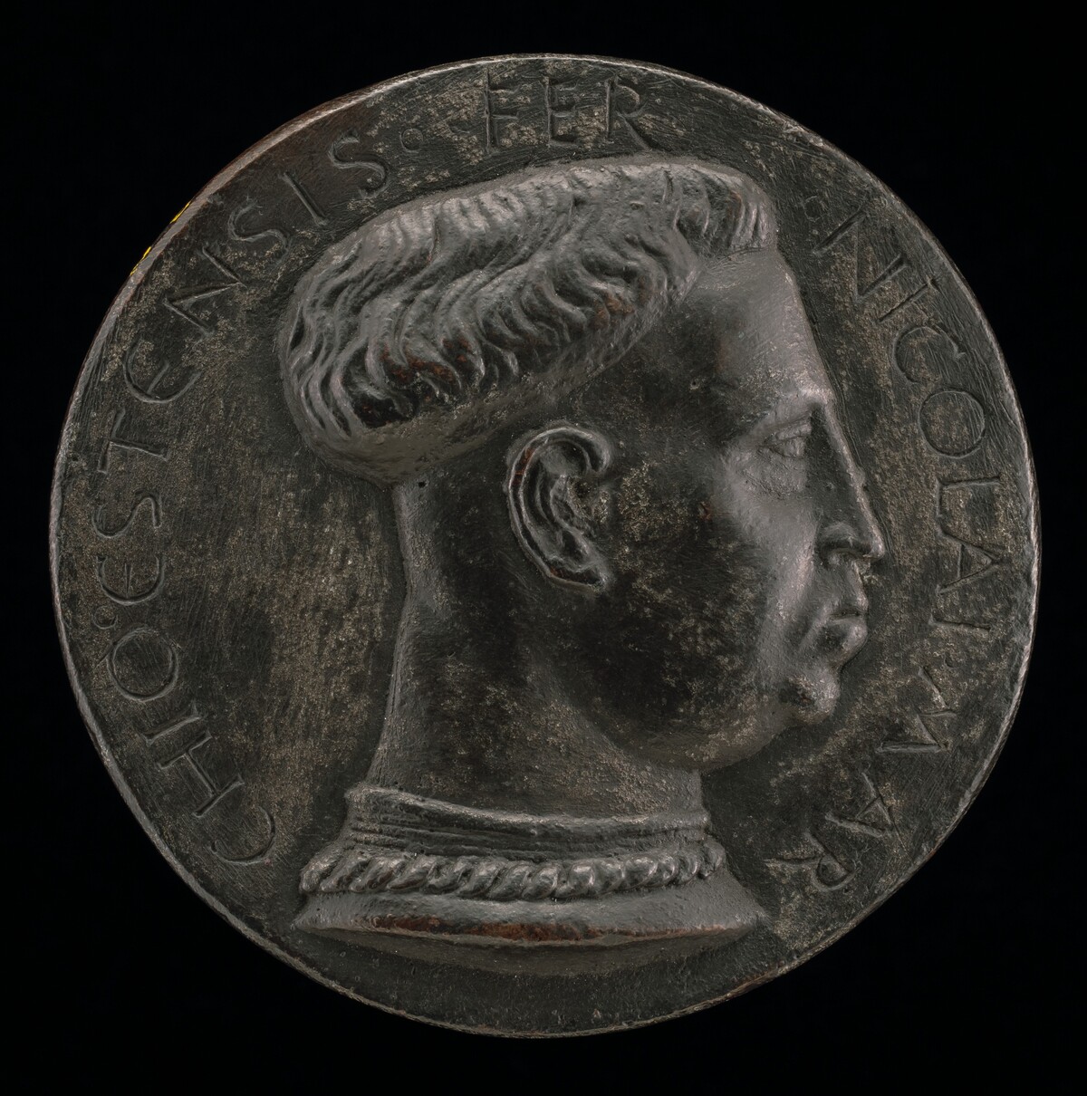 Niccolo III d'Este, 1383-1441, Marquess of Ferrara 1393 [obverse]