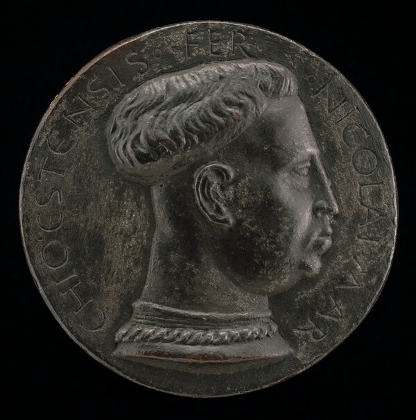 Niccolo III d'Este, 1383-1441, Marquess of Ferrara 1393 [obverse]