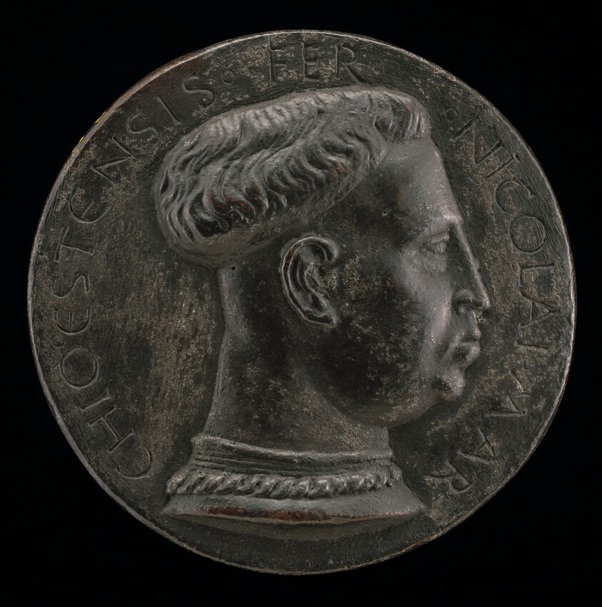 Niccolo III d'Este, 1383-1441, Marquess of Ferrara 1393 [obverse]