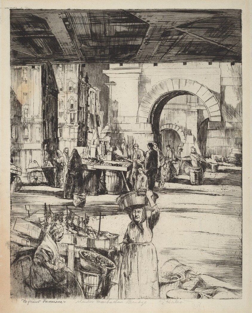 Under Manhattan Bridge