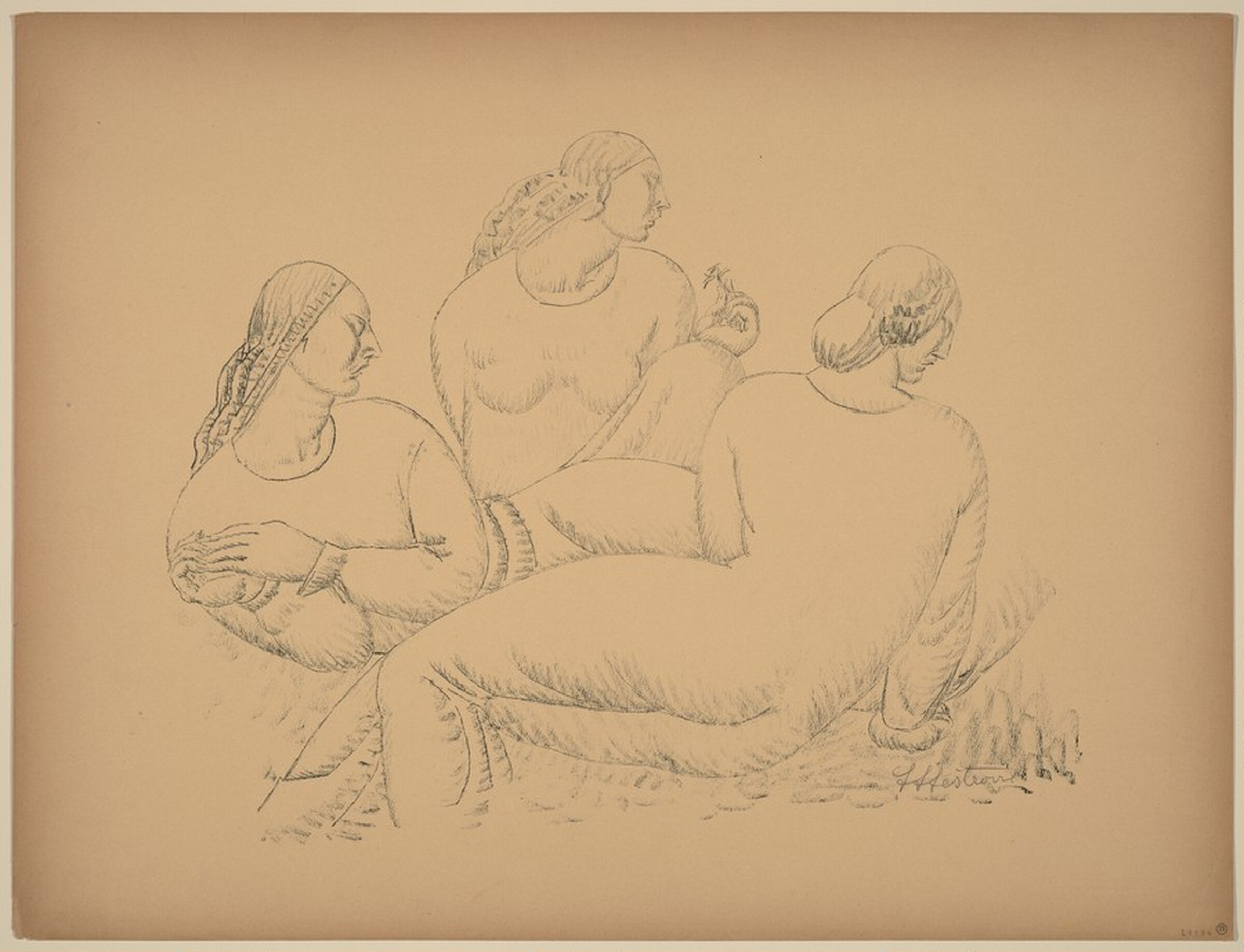 Three Women, Ivan Mestrovic