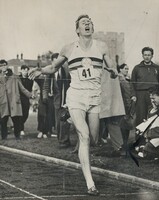 Roger Bannister Breaks Four Minute Mile Barrier, Unknown 20th Century, May 6, 1954