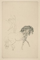 At the Circus (Au cirque), Pablo Picasso, 1905, published 1913