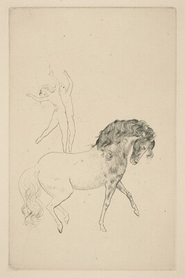 At the Circus (Au cirque), Pablo Picasso, 1905, published 1913