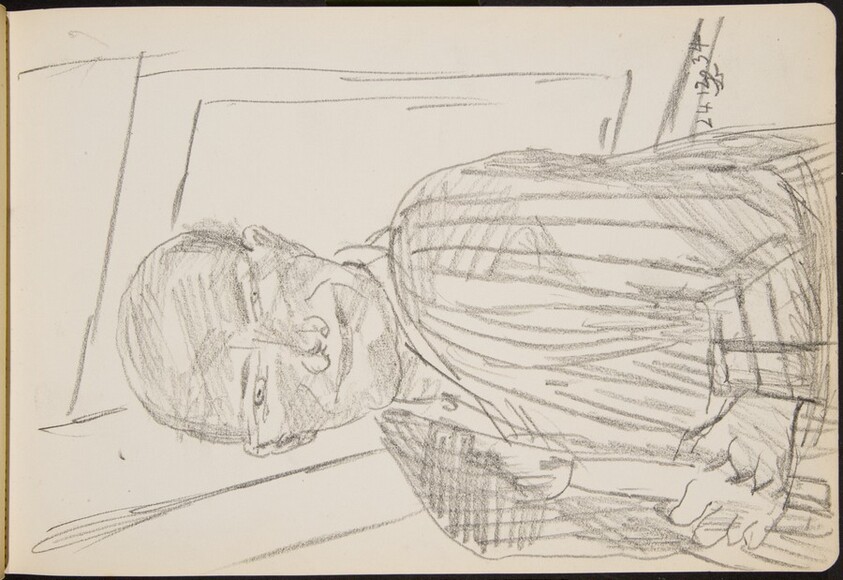 Selbstportrait mit Kerze (Self-Portrait with Candle) [p. 23]