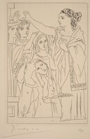 Spartan Envoys (Serment des femmes), Pablo Picasso, 1934