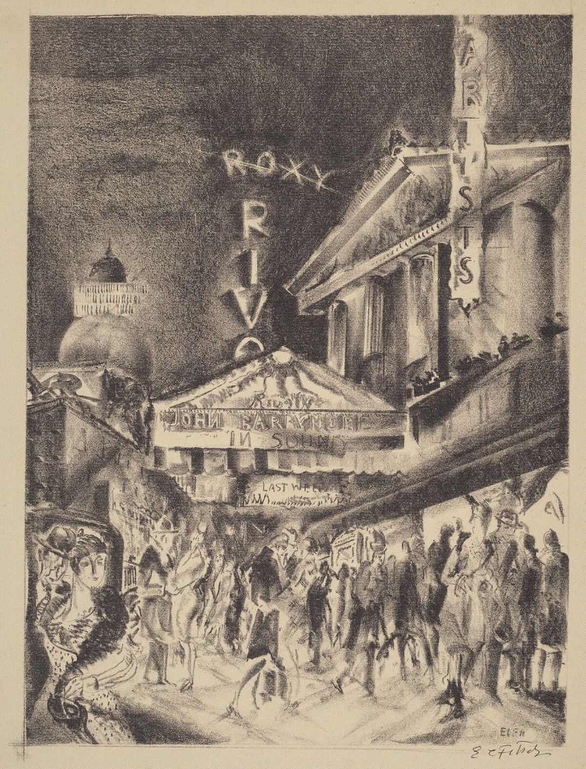 Broadway Night  (John Barrymore in Sound)