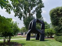 Moondog, Tony Smith, model 1964, fabricated 1998-1999