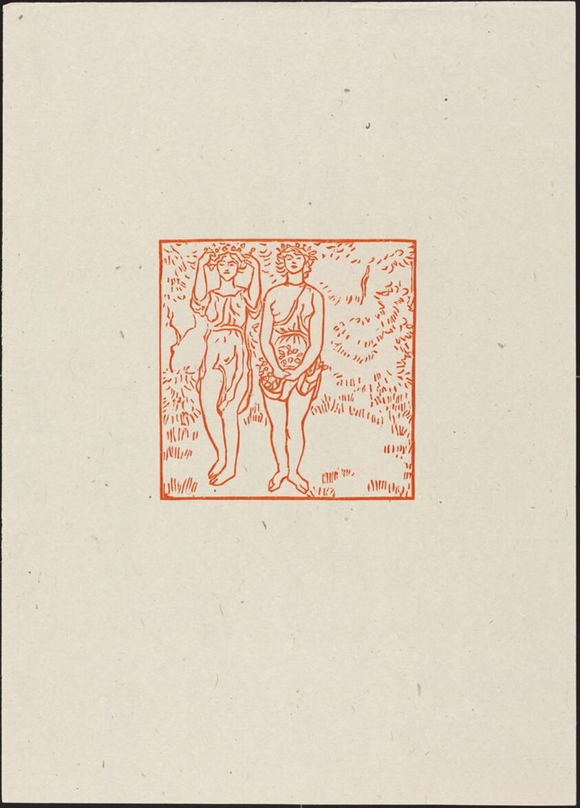 Tenth Eclogue: Hamadryads, Girls of the Woodlands (Hamadryade de la Foret)