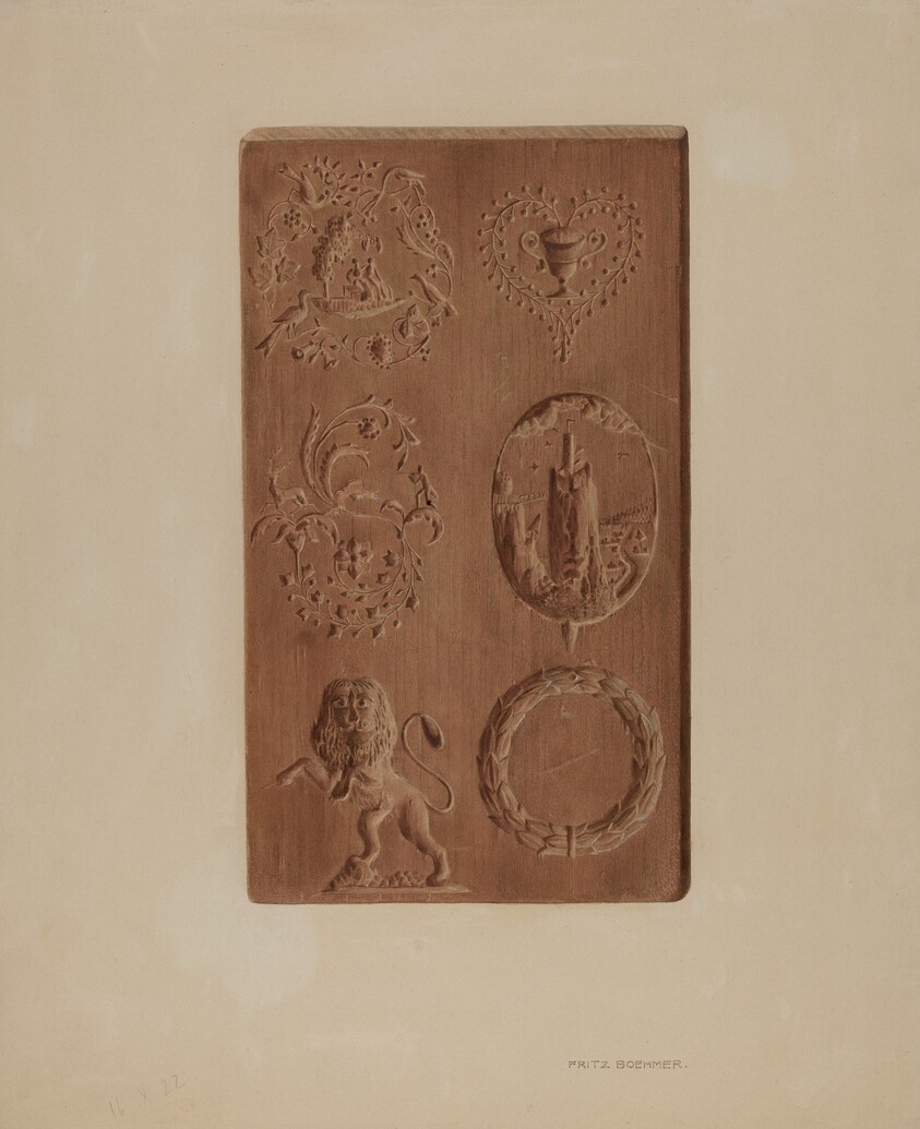 Springerle for Christmas Cookies