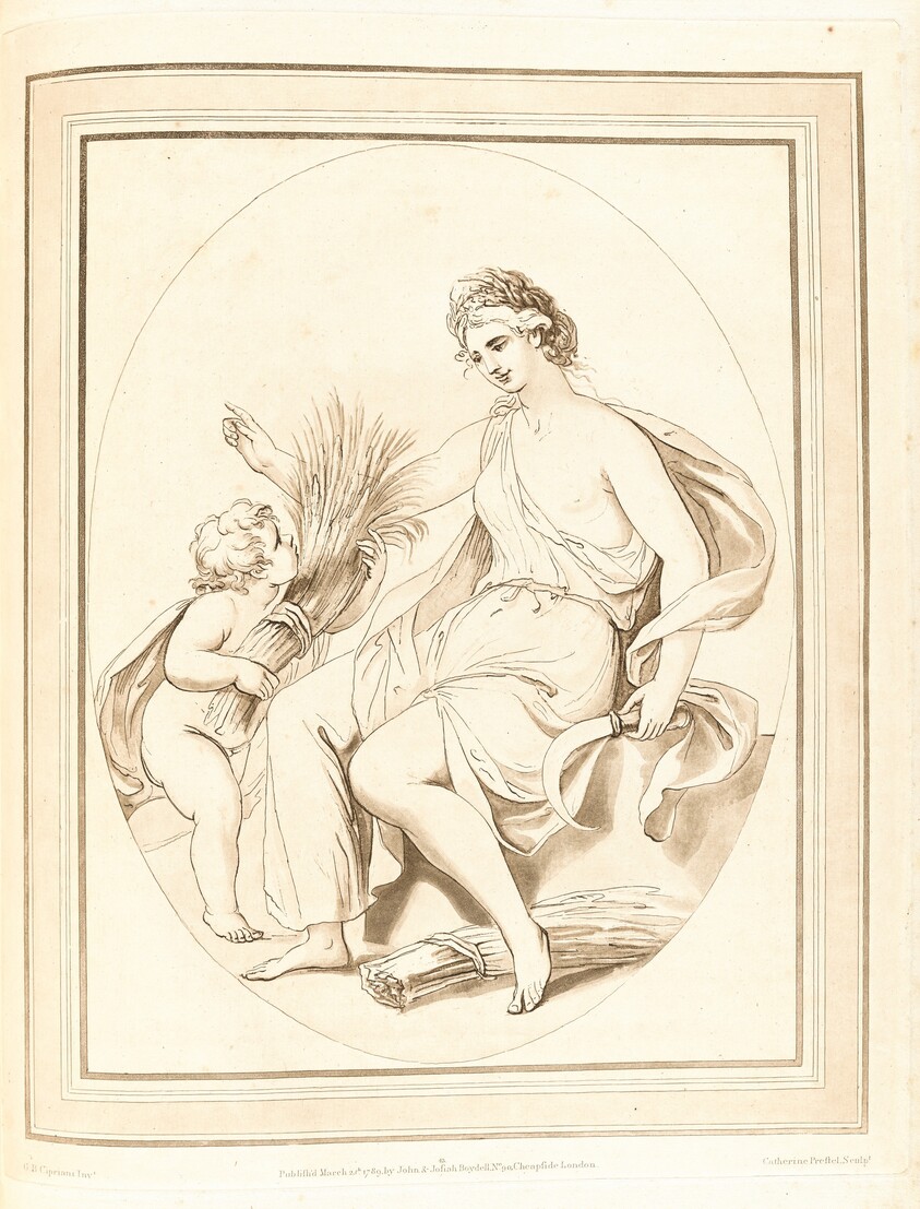 A Collection of Prints after the Sketches and Drawings of the late Celebrated Giovanni Battista Cipriani, Esqr R.A.