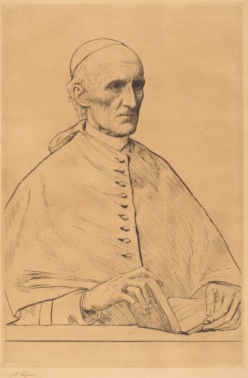 His Eminence Cardinal Manning, 1st plate
