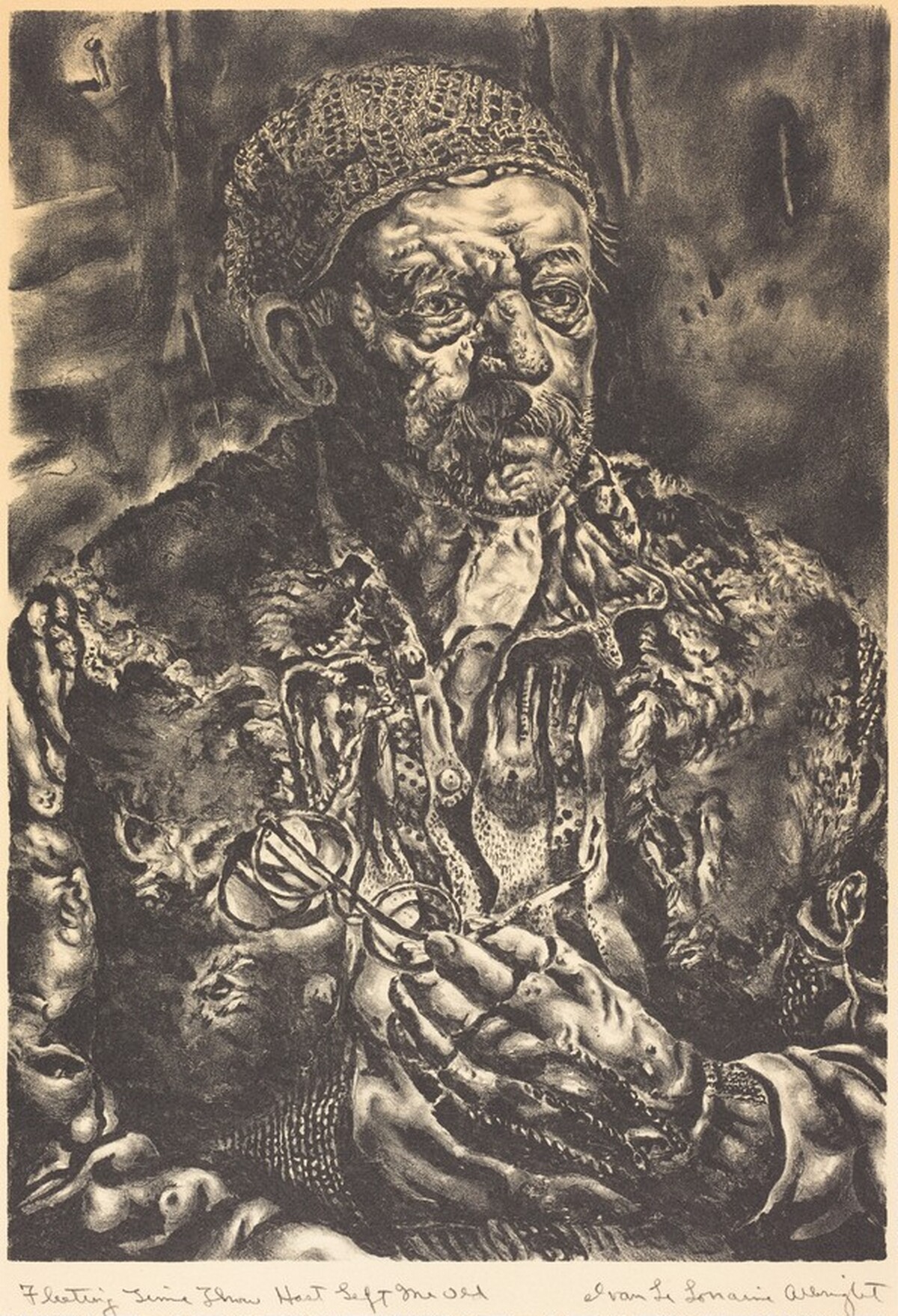 Fleeting Time, Thou Hast Left Me Old