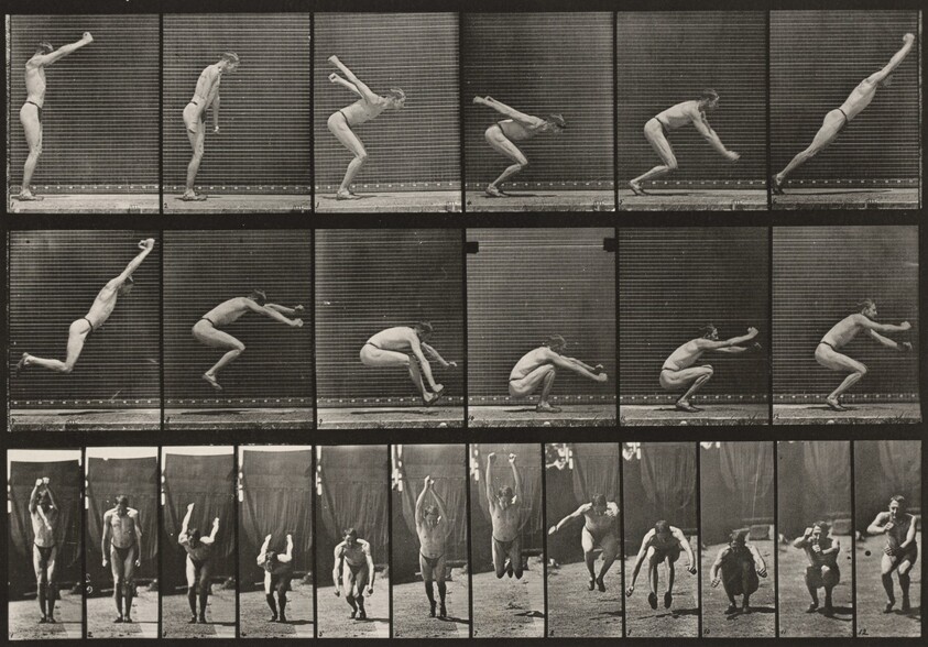 Plate Number 163. Jumping, standing broad jump