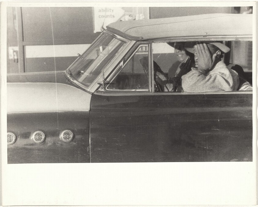 Men in automobile--Chattanooga, Tennessee