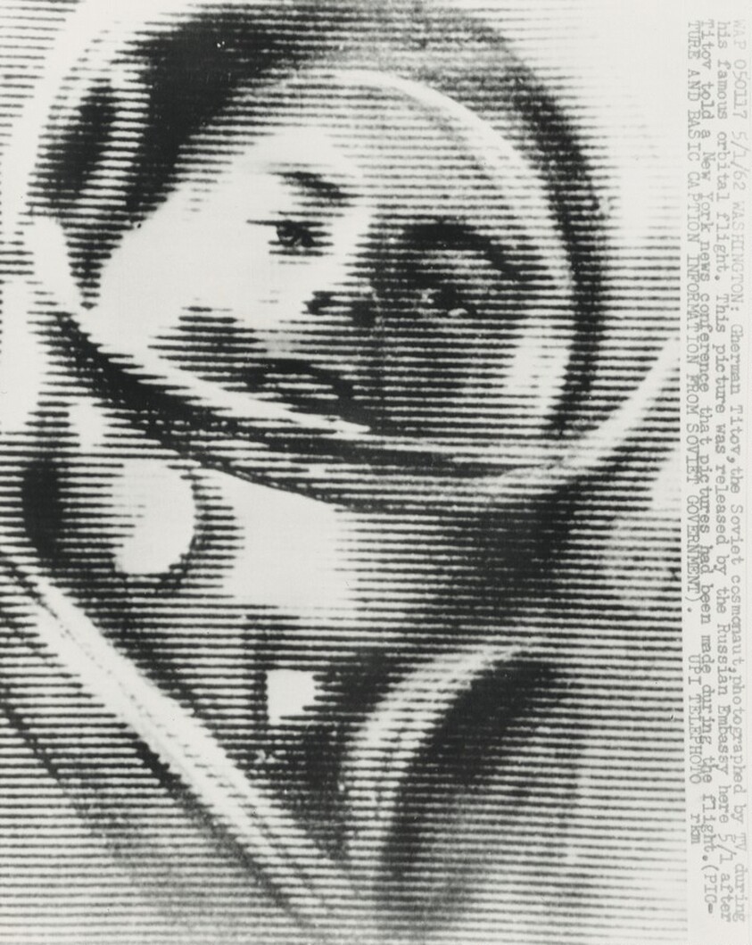 Title from caption on object: “Gherman Titov, the Soviet Cosmonaut...”