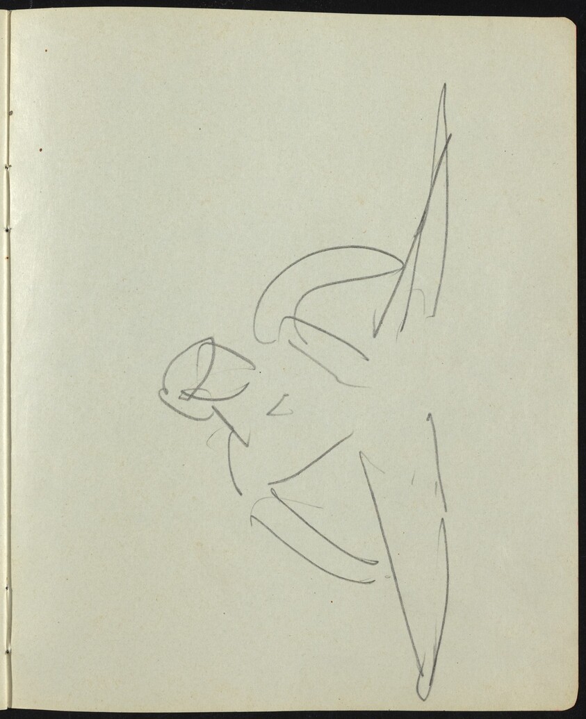 Dancers and Performers (Page from a Sketchbook)