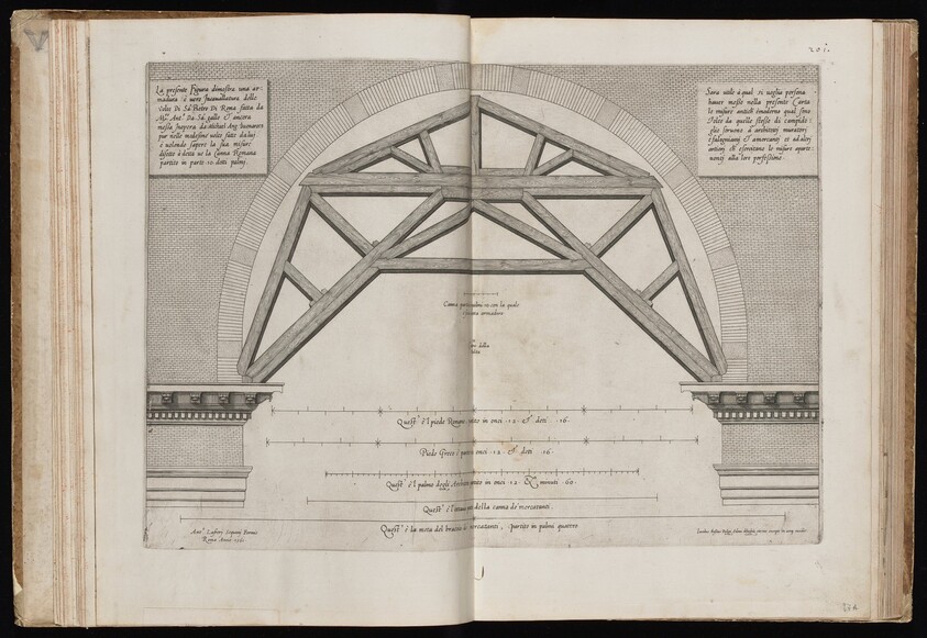 Wooden Falsework Supporting a Vault
