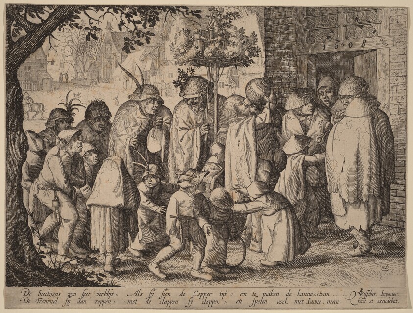 Procession of Feasting Lepers
