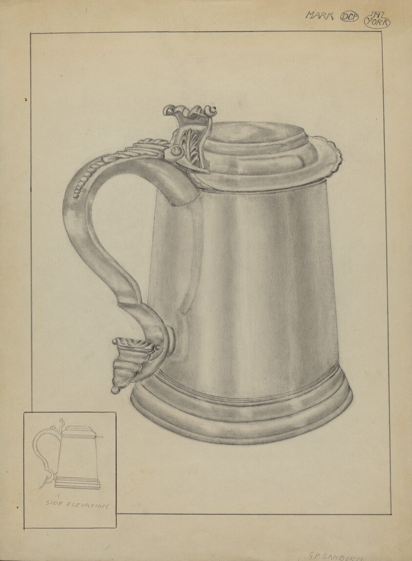 Silver Tankard