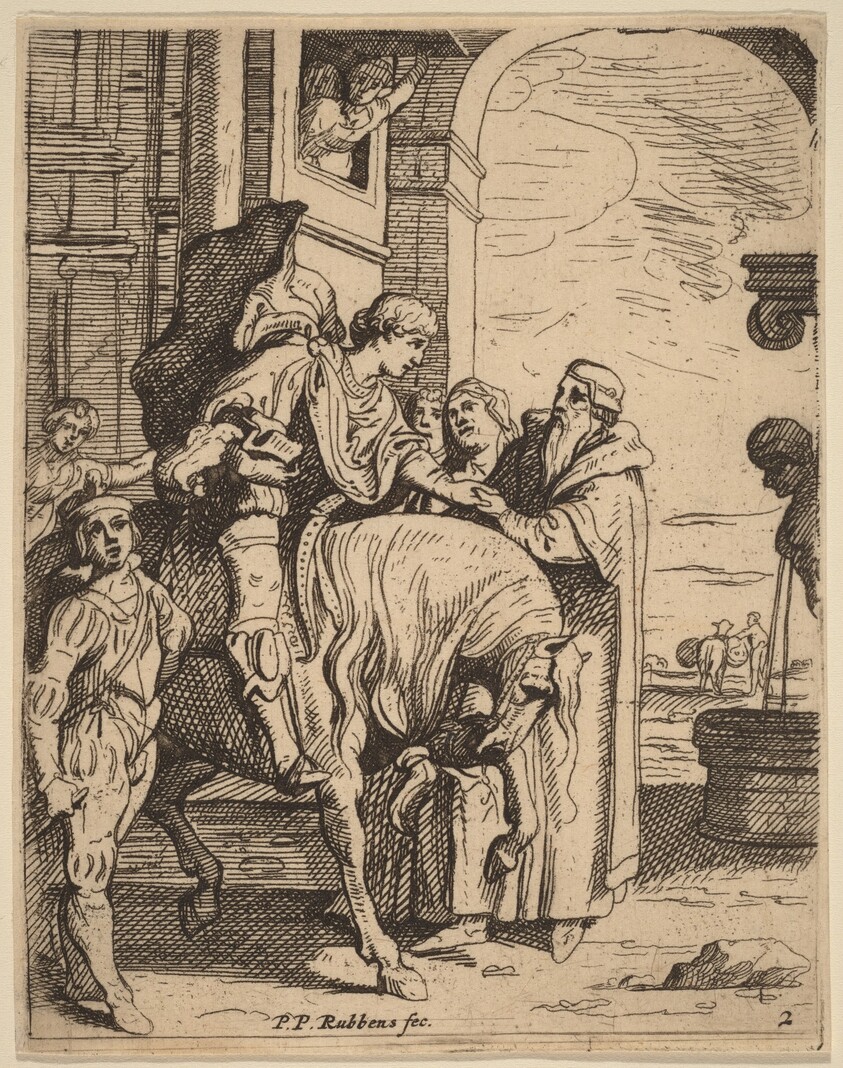 The Prodigal Son Bids Farewell to His Father