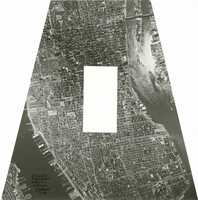A Trapezoid of Manhattan without a Rectangle, Sol LeWitt, 1978