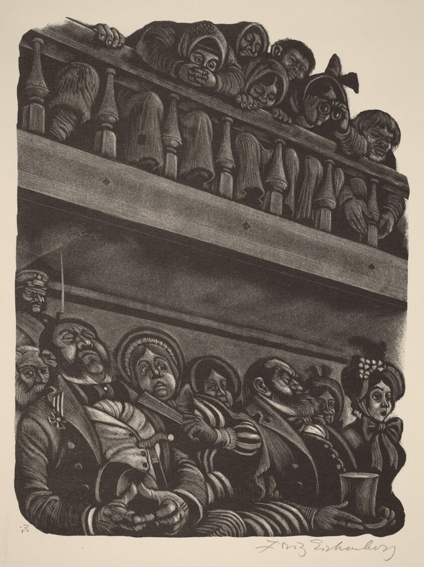 He Sat Rigid in His Place (Book XII: A Judicial Error, facing p.528)